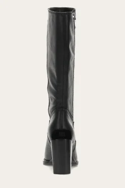 Fashion Frye Alex Heavy Zip Black