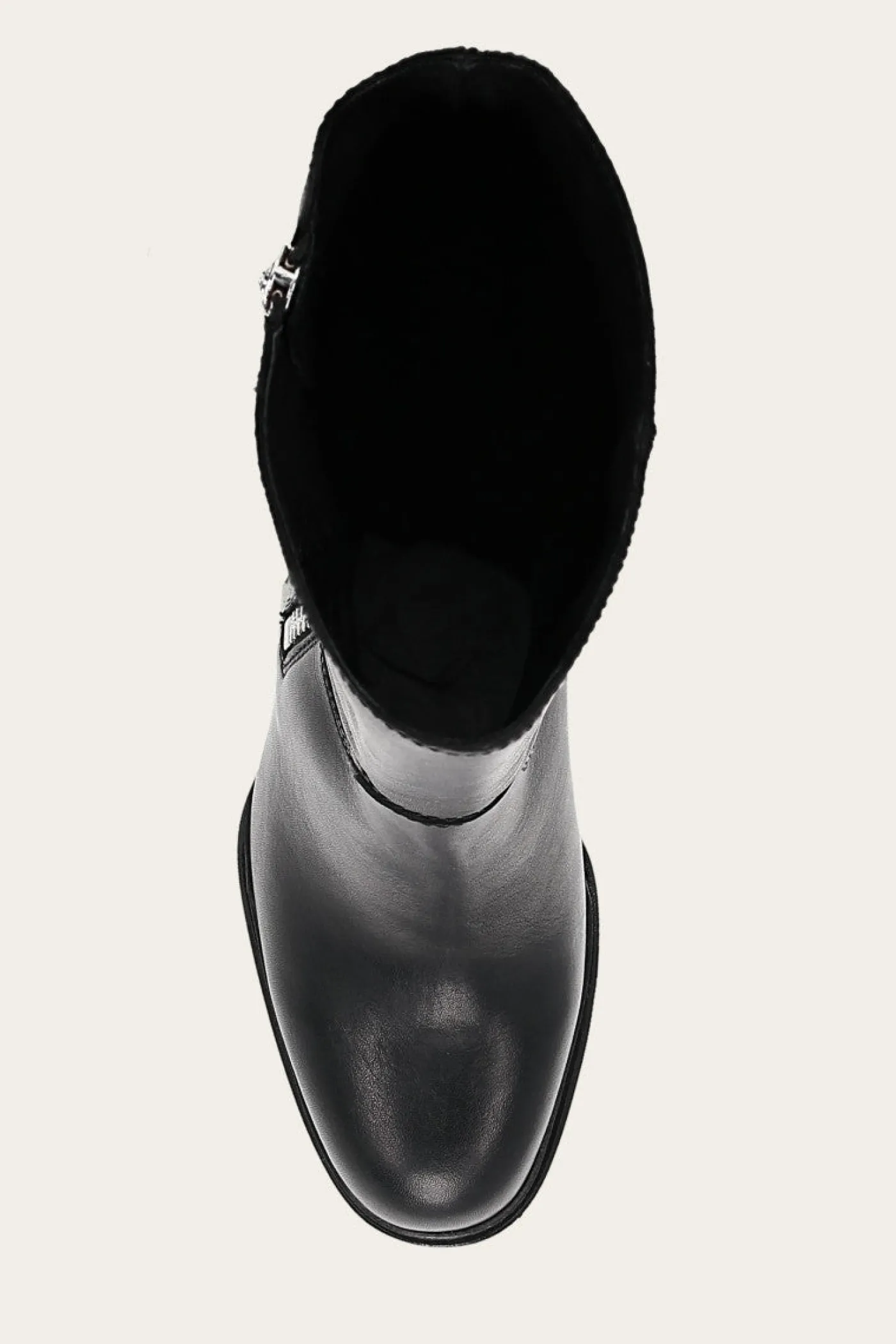 Fashion Frye Alex Heavy Zip Black