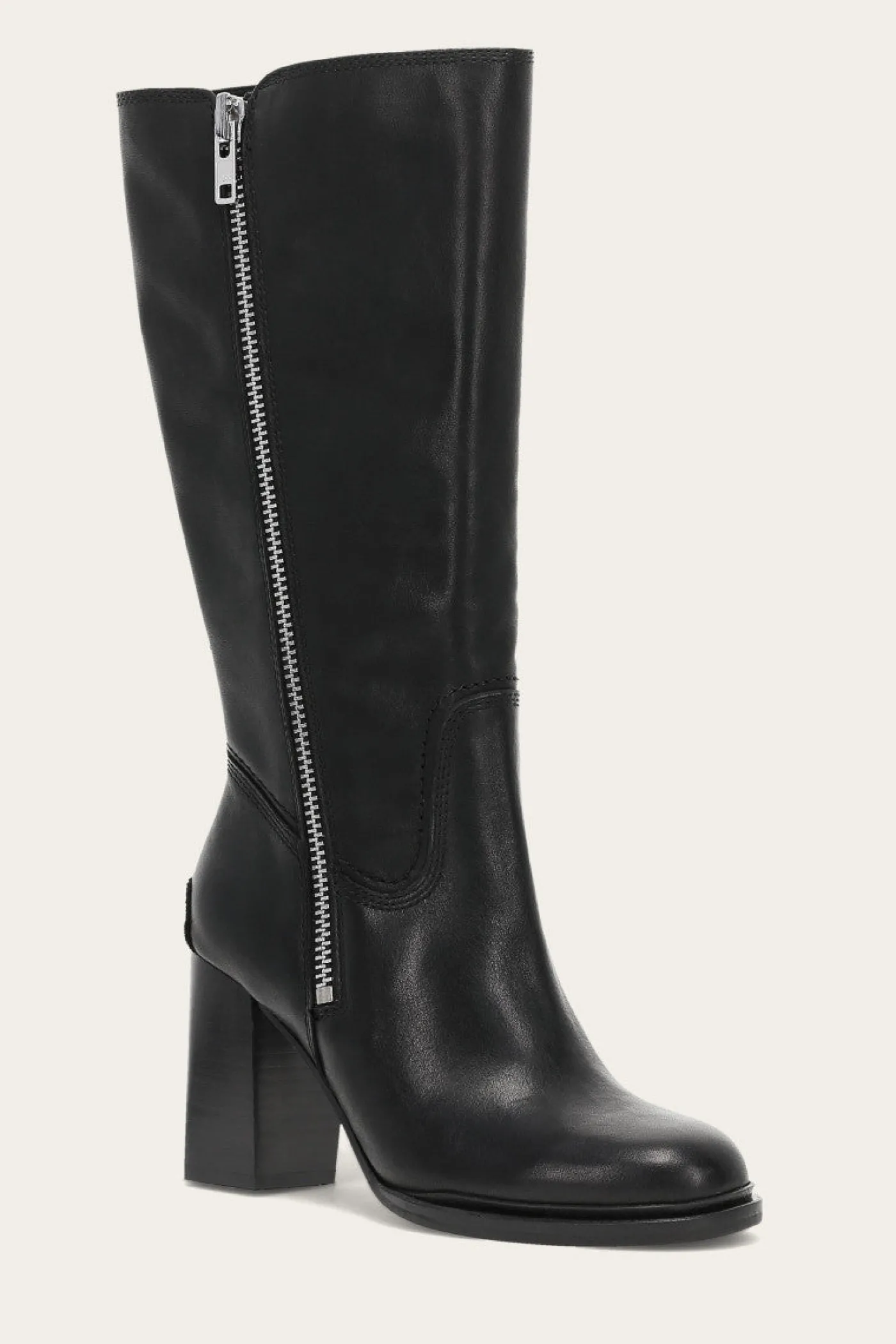 Fashion Frye Alex Heavy Zip Black