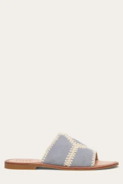 Online Frye Ava Crochet Slide