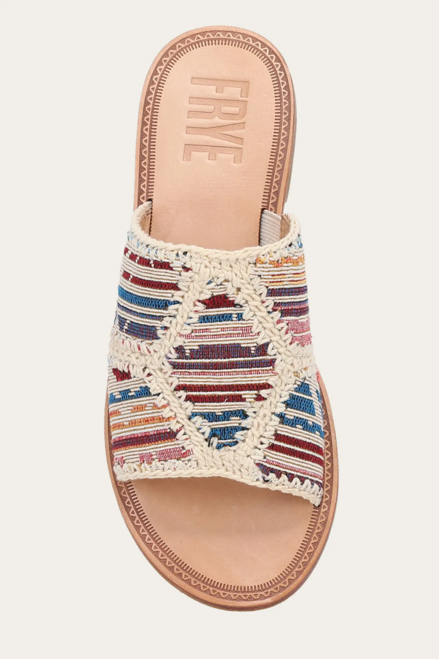 Online Frye Ava Crochet Slide