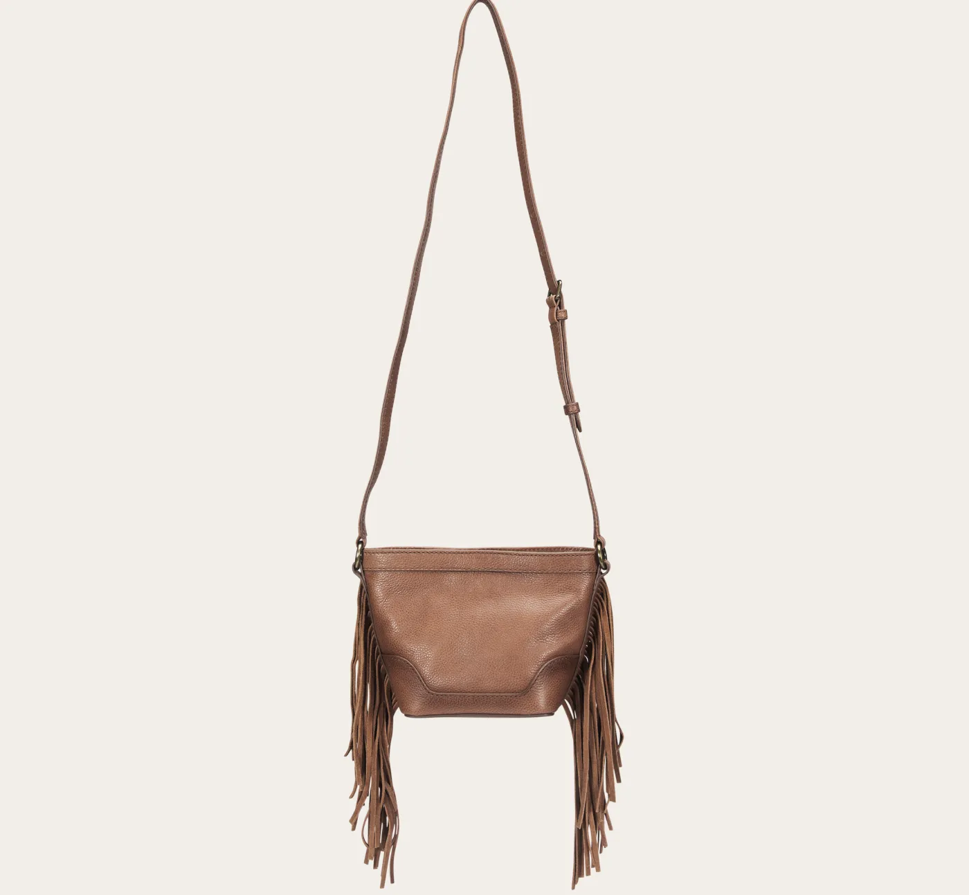 Online Frye Ava Raffia Mini Bucket Cognac