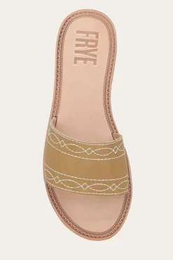 Online Frye Ava Woodstock Slide