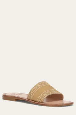 Online Frye Ava Woodstock Slide