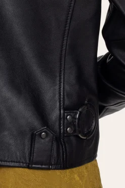 Outlet Frye Biker Jacket Black