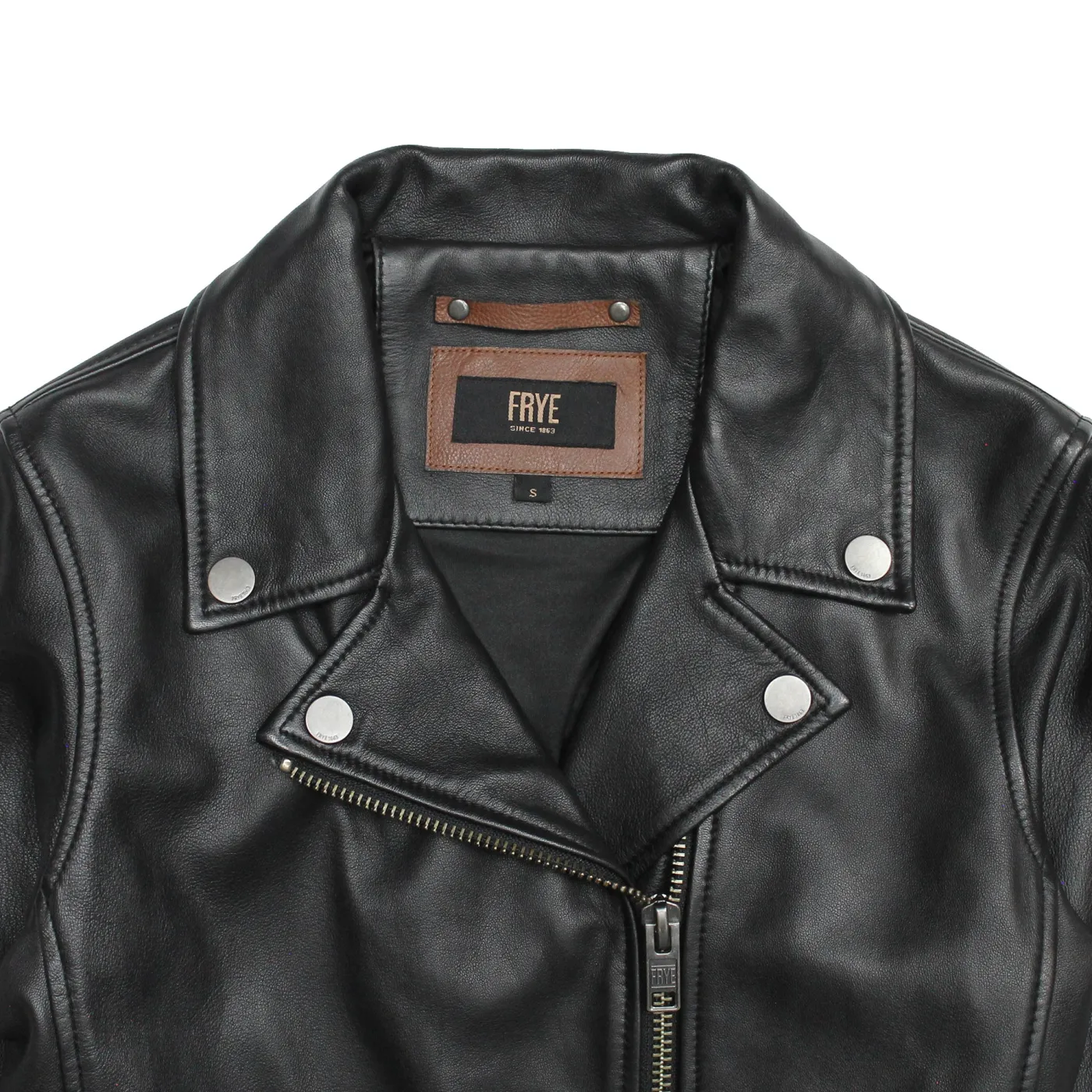 Outlet Frye Biker Jacket Black