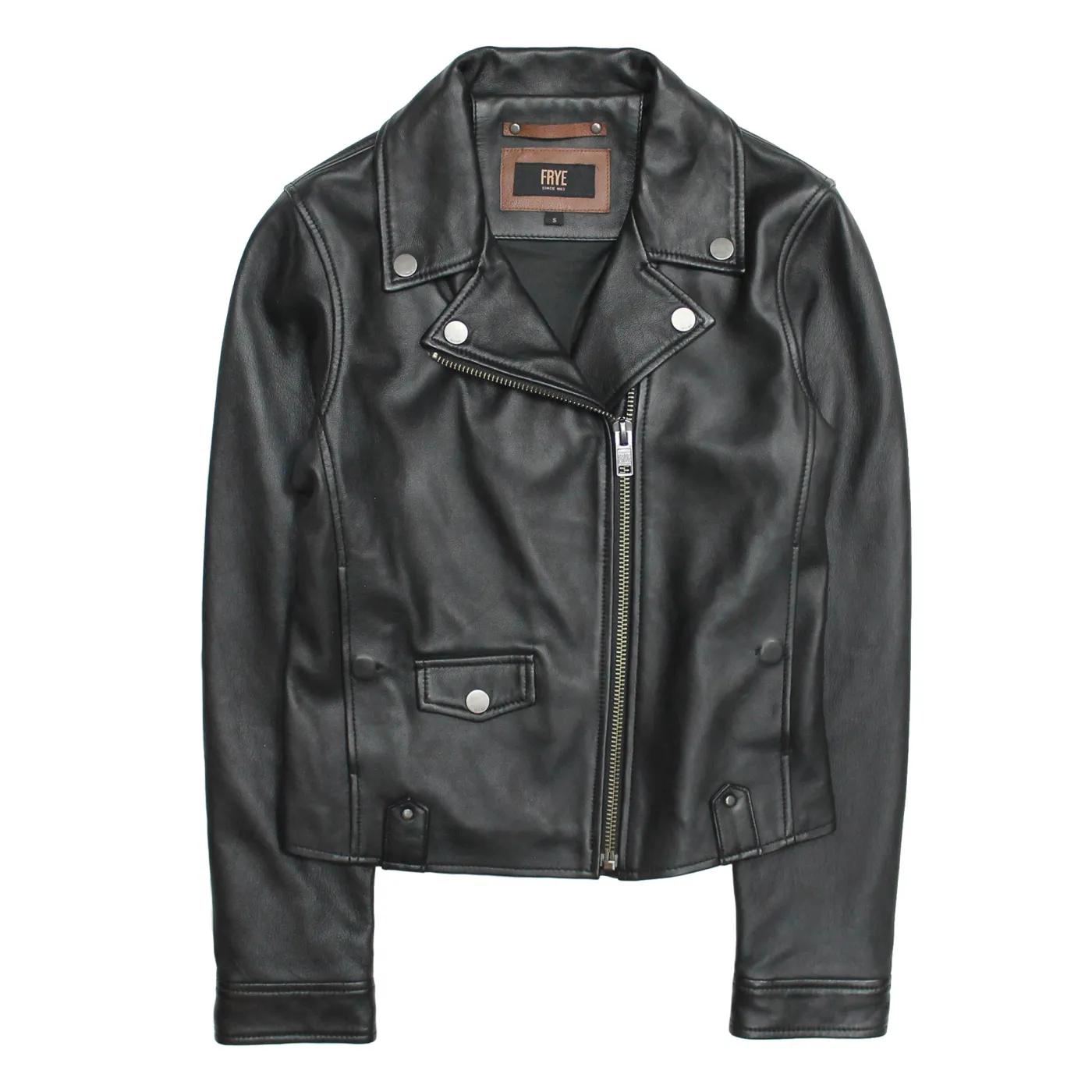Outlet Frye Biker Jacket Black