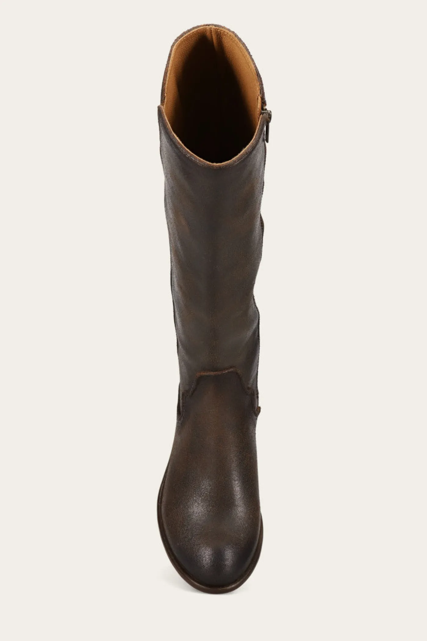 Clearance Frye Carson Piping Tall Wide Calf