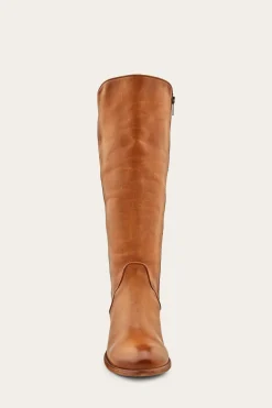 Clearance Frye Carson Piping Tall Wide Calf