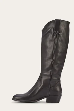 Flash Sale Frye Carson Pull On Wide Calf Black