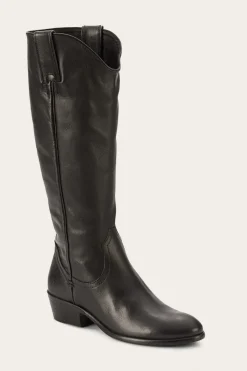 Flash Sale Frye Carson Pull On Wide Calf Black