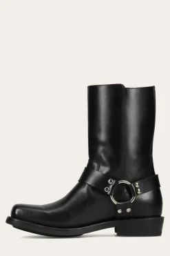 Shop Frye Conway Moto Harness Black