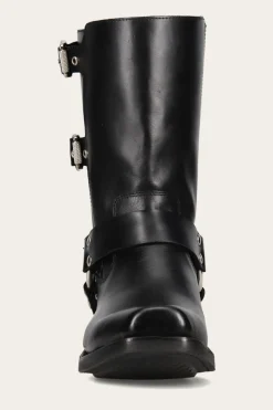 Shop Frye Conway Moto Harness Black