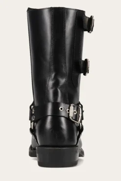 Shop Frye Conway Moto Harness Black