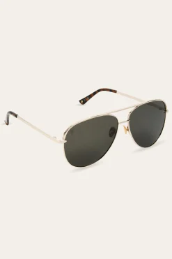 Discount Frye Evelyn Sunglasses Gold