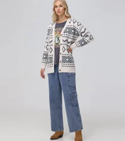 Sale Frye Fairisle Boyfriend Cardigan