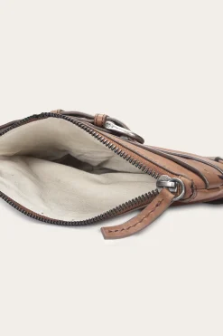 Shop Frye Jean Crossbody Clutch Cognac