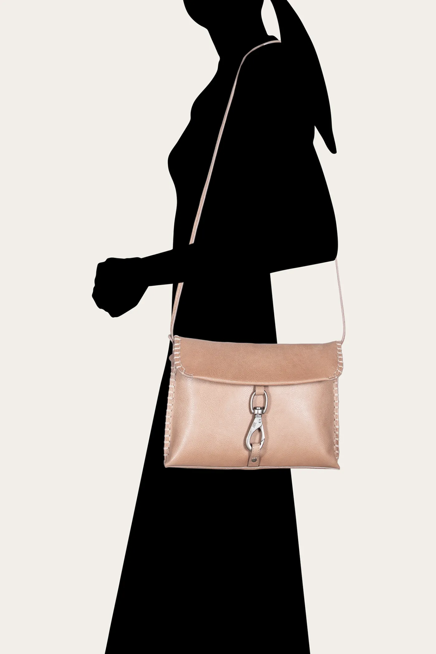 Cheap Frye Joy Crossbody Clutch CREAM