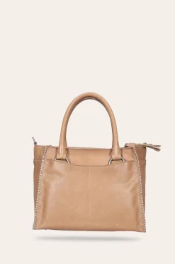 Hot Frye Joy Satchel BEIGE