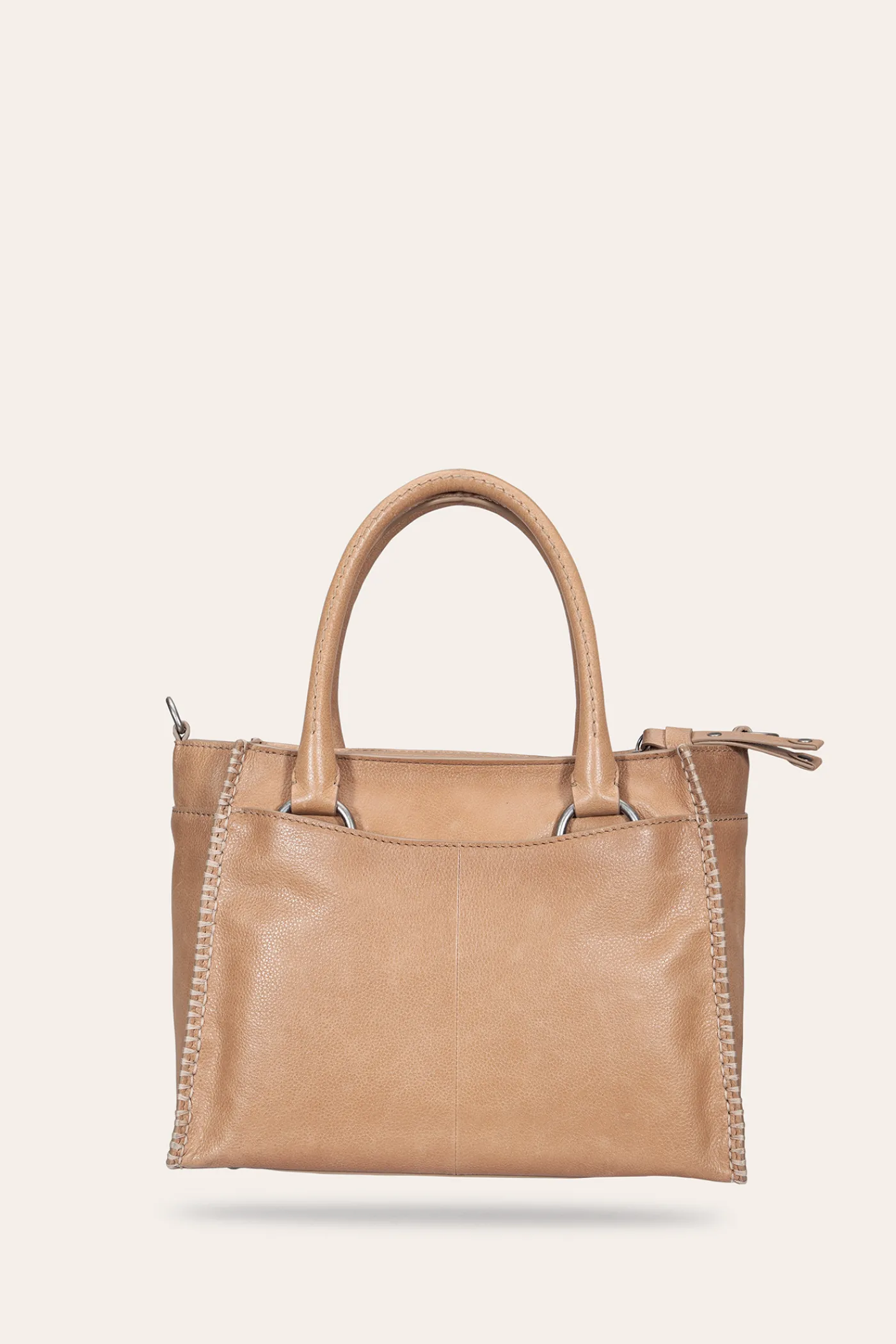 Hot Frye Joy Satchel BEIGE