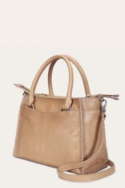 Hot Frye Joy Satchel BEIGE