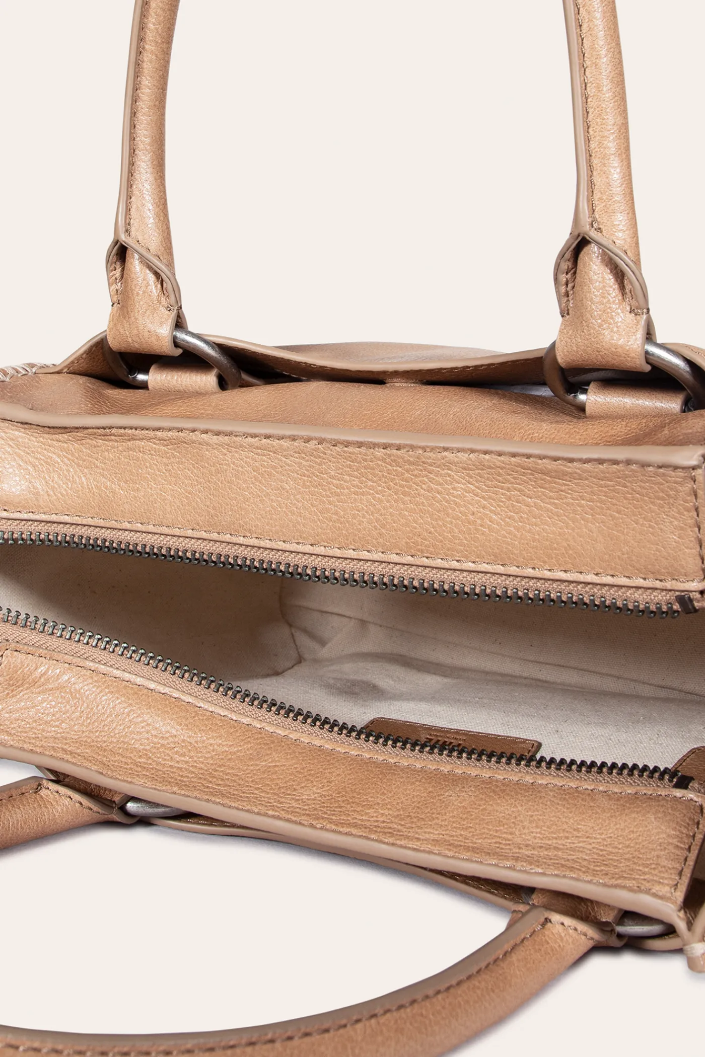 Hot Frye Joy Satchel BEIGE