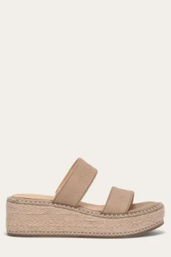 New Frye Joy Woodstock 2 Band Platform Slide