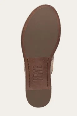 New Frye Joy Woodstock 2 Band Platform Slide