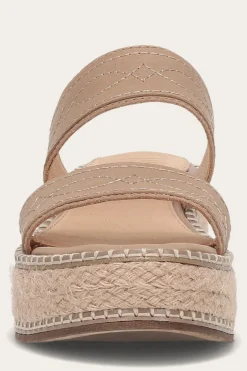 New Frye Joy Woodstock 2 Band Platform Slide