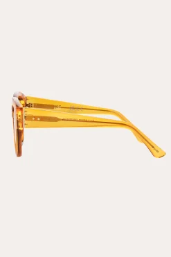 Cheap Frye Kelly Sunglasses Mustard