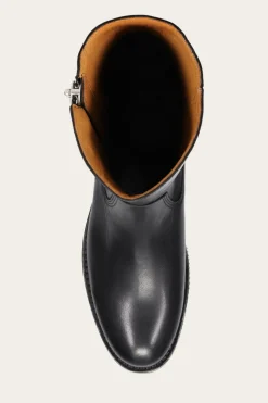 Discount Frye Madison Heavy Zip Tall Black