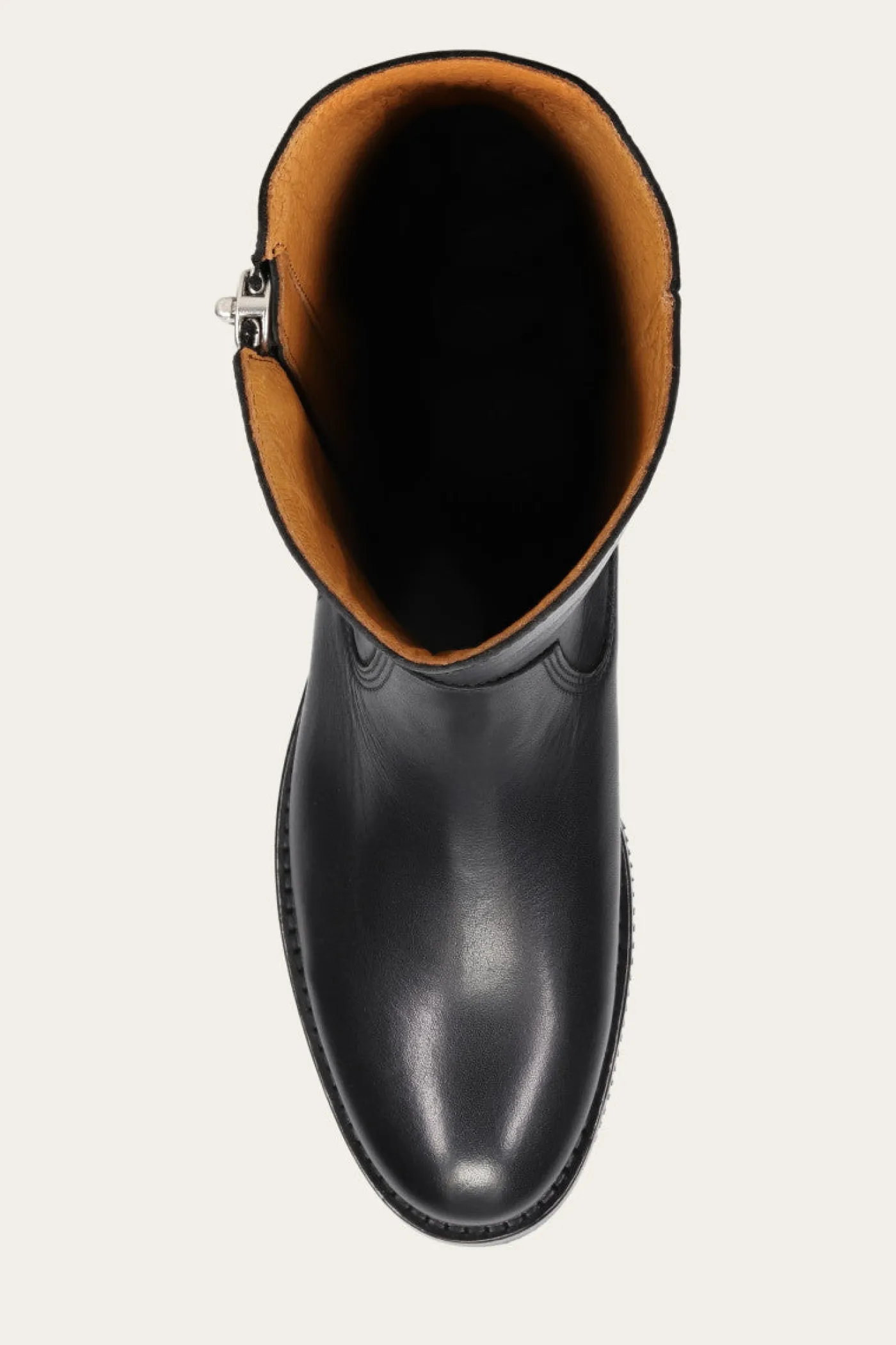 Discount Frye Madison Heavy Zip Tall Black