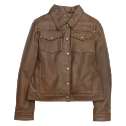 Shop Frye Trucker Jacket Medium Brown