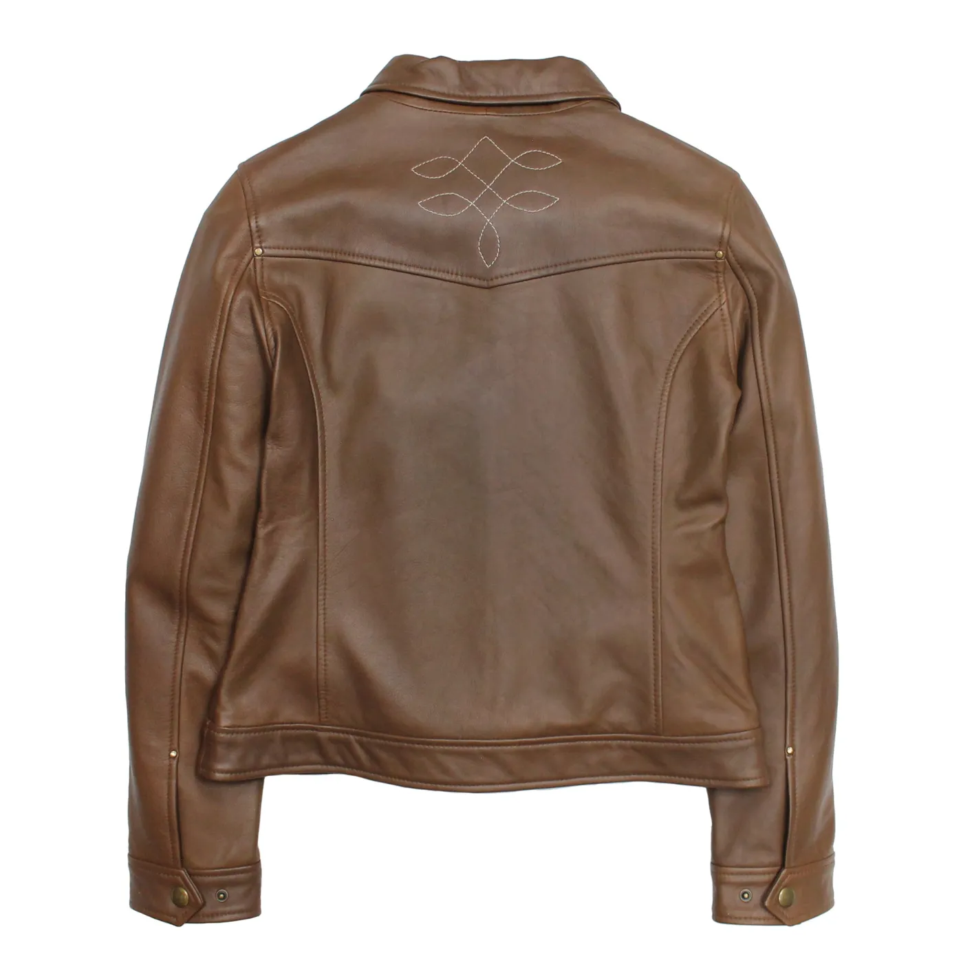 Shop Frye Trucker Jacket Medium Brown