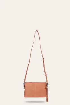 Flash Sale Frye Melissa Crossbody Wristlet APRICOT
