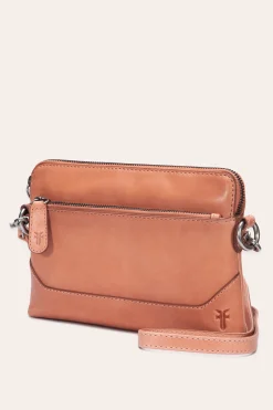 Flash Sale Frye Melissa Crossbody Wristlet APRICOT