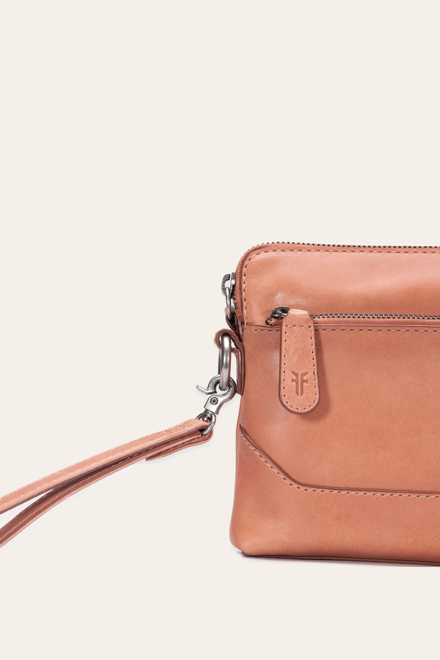 Flash Sale Frye Melissa Crossbody Wristlet APRICOT