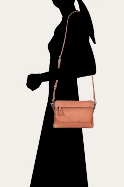 Flash Sale Frye Melissa Crossbody Wristlet APRICOT