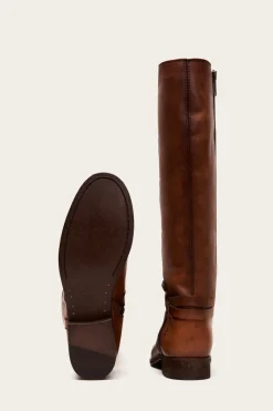 Store Frye Melissa Belted Tall Wide Calf