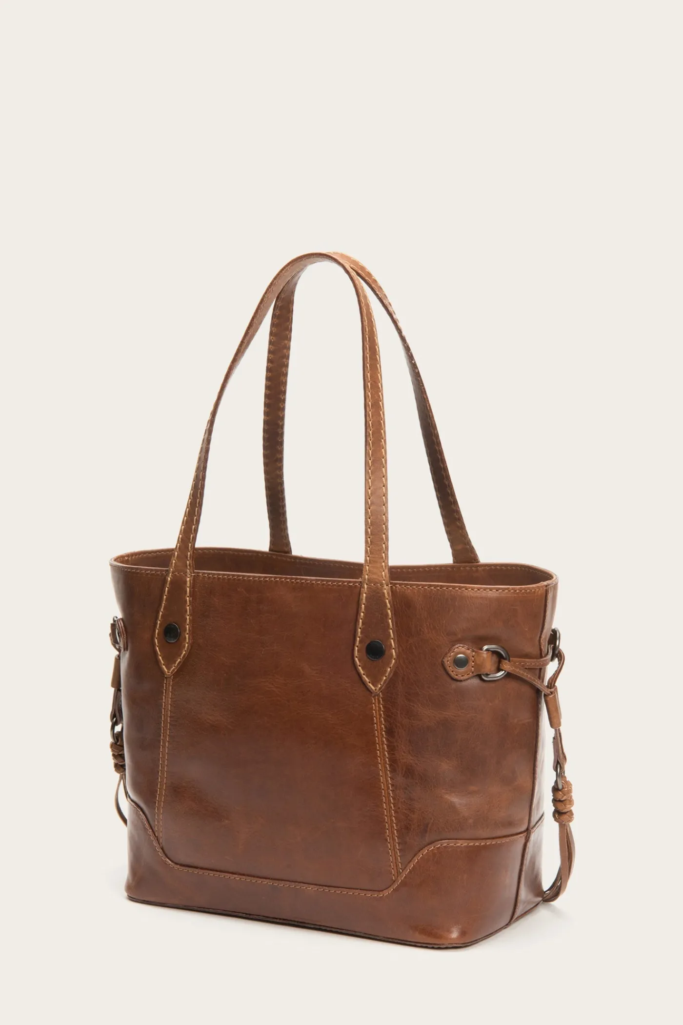 New Frye Melissa Carryall Cognac