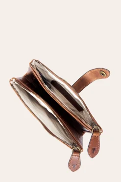 Shop Frye Melissa Double Zip Wallet