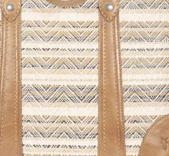 Fashion Frye Melissa Straw Shopper Beige