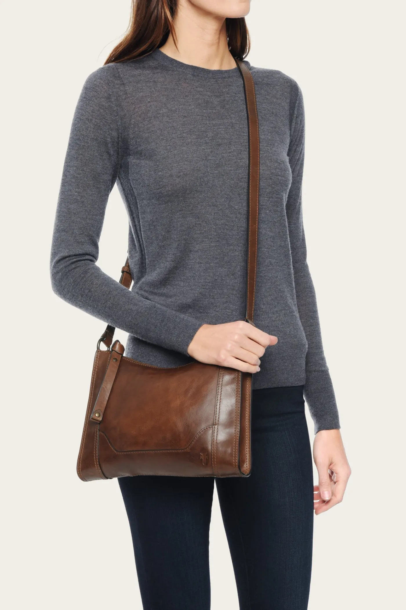 Discount Frye MELISSA ZIP CROSSBODY