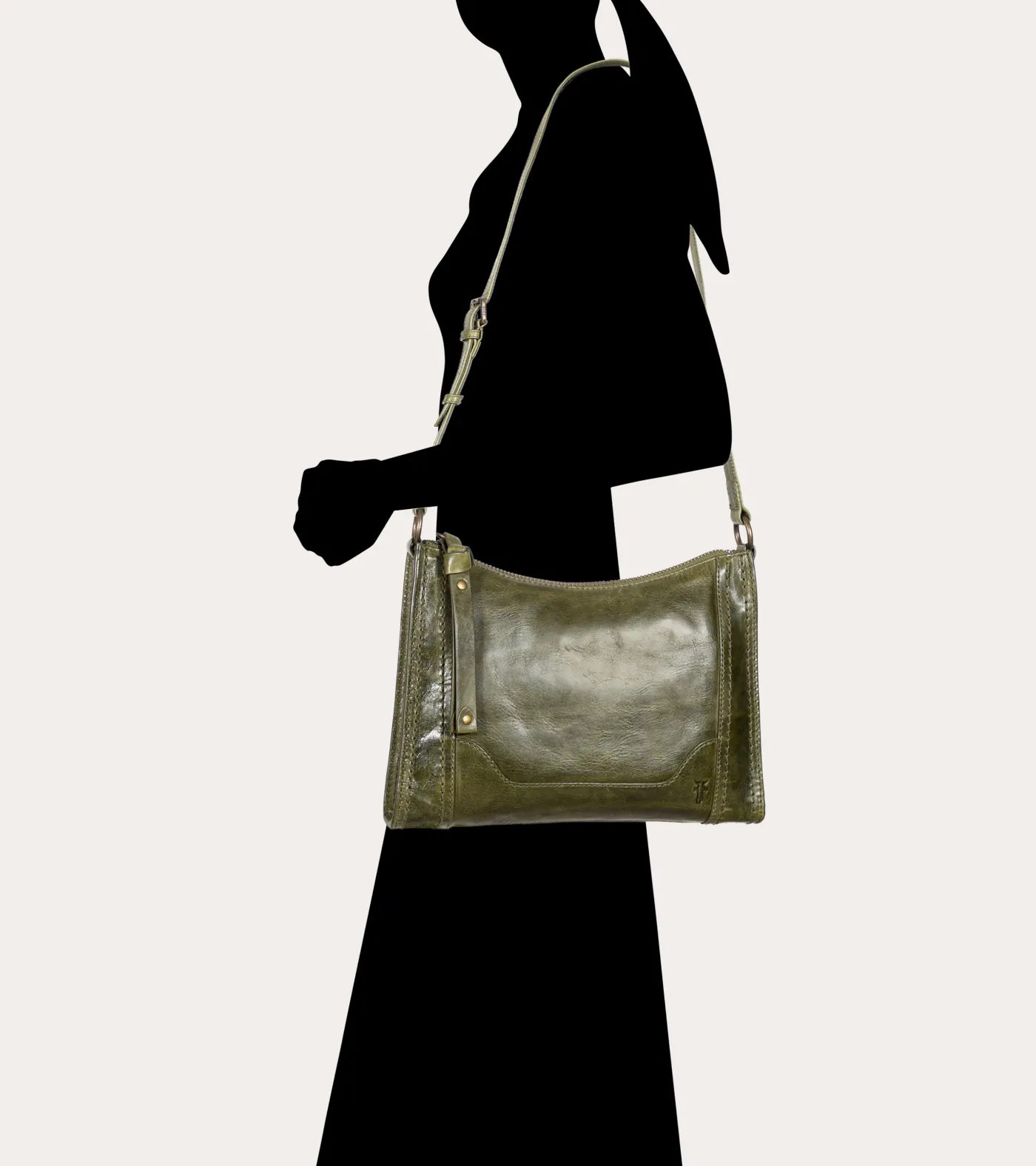 Discount Frye MELISSA ZIP CROSSBODY