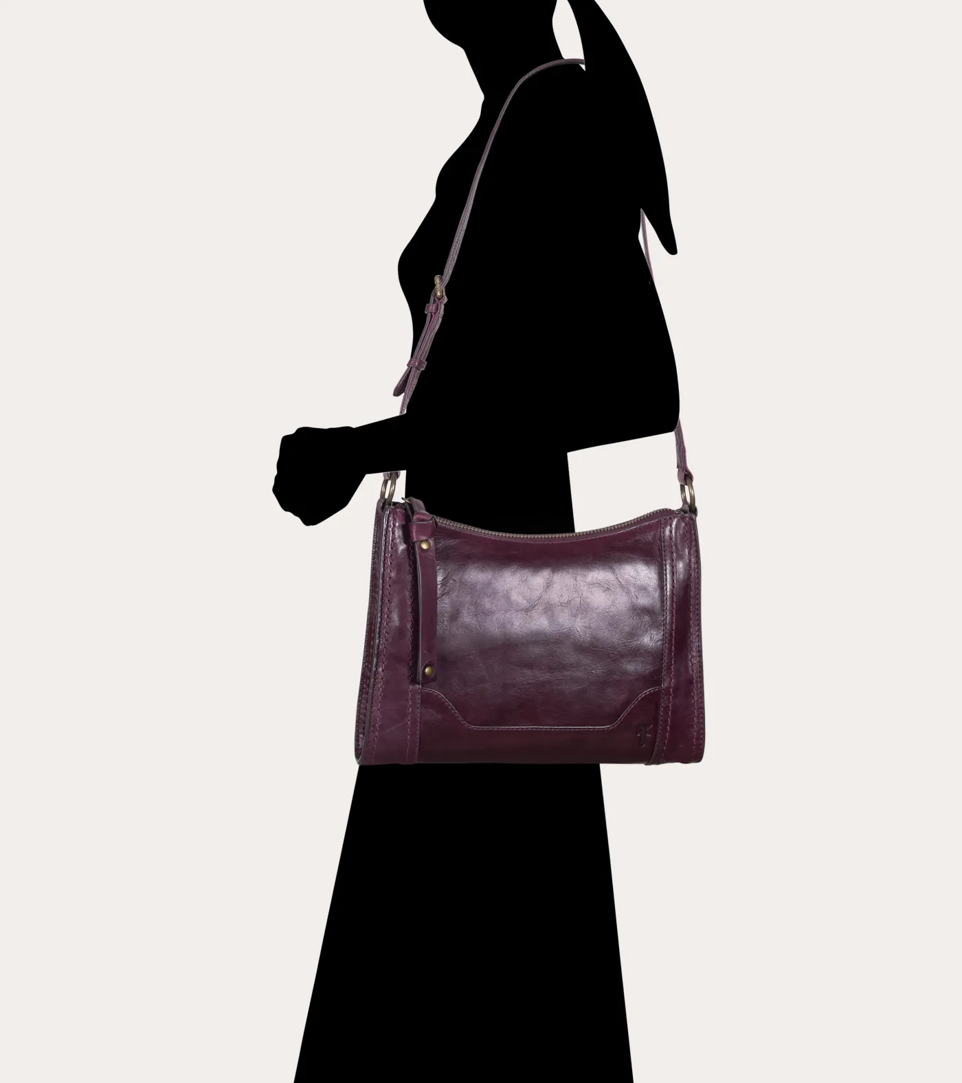 Discount Frye MELISSA ZIP CROSSBODY