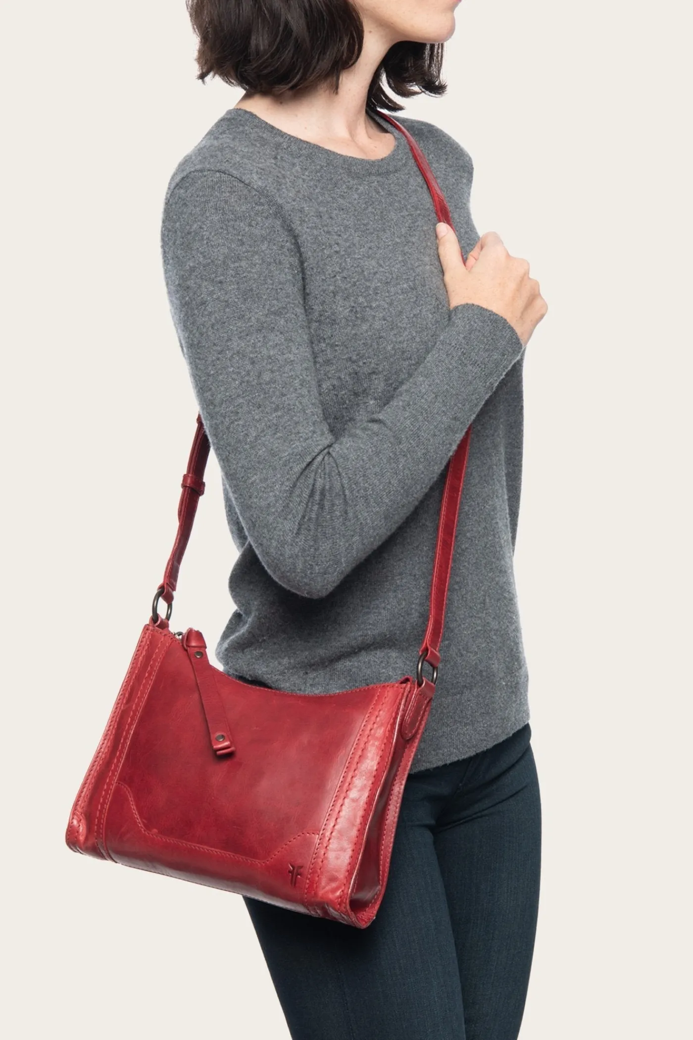 Discount Frye MELISSA ZIP CROSSBODY