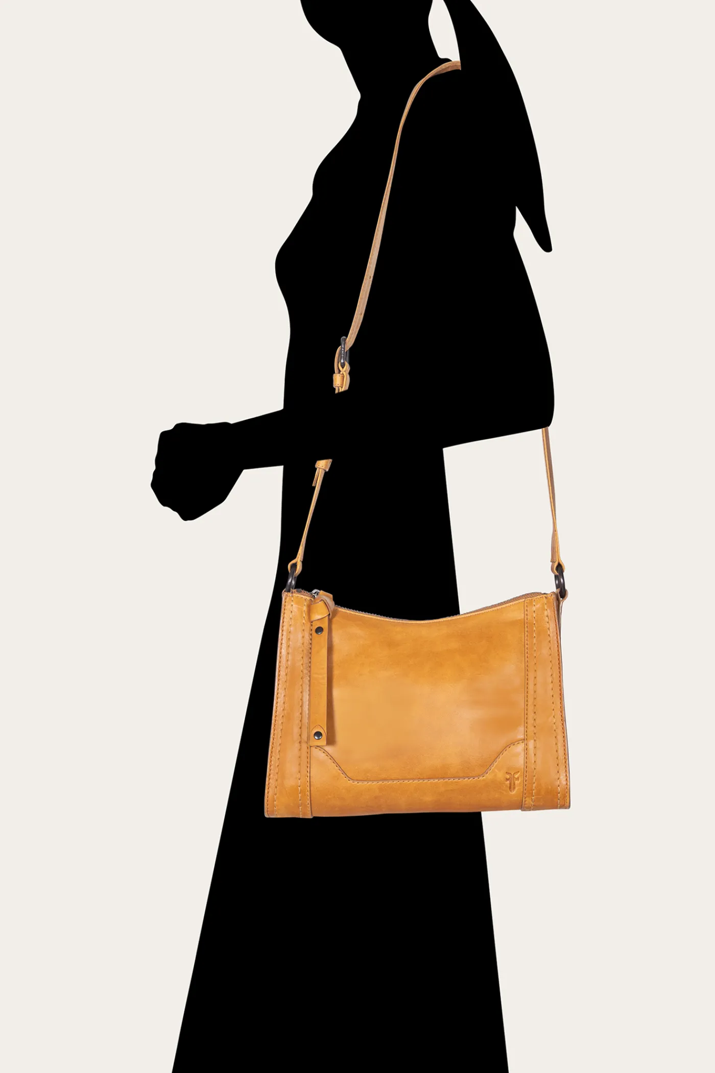 Discount Frye MELISSA ZIP CROSSBODY