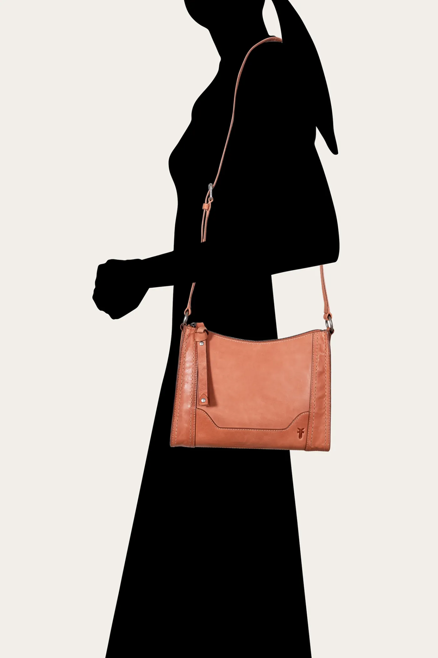 Fashion Frye Melissa Zip Crossbody