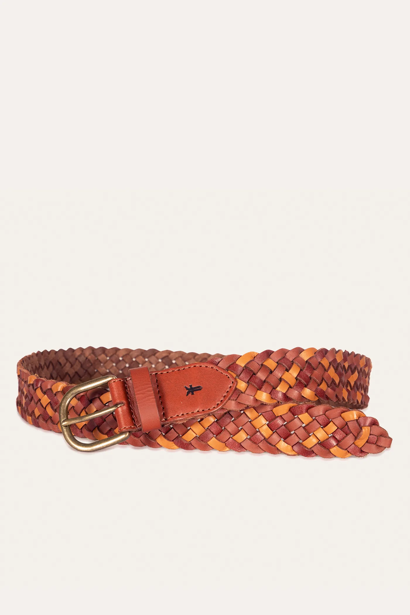 Sale Frye 35MM Tonal Woven Leather Belt