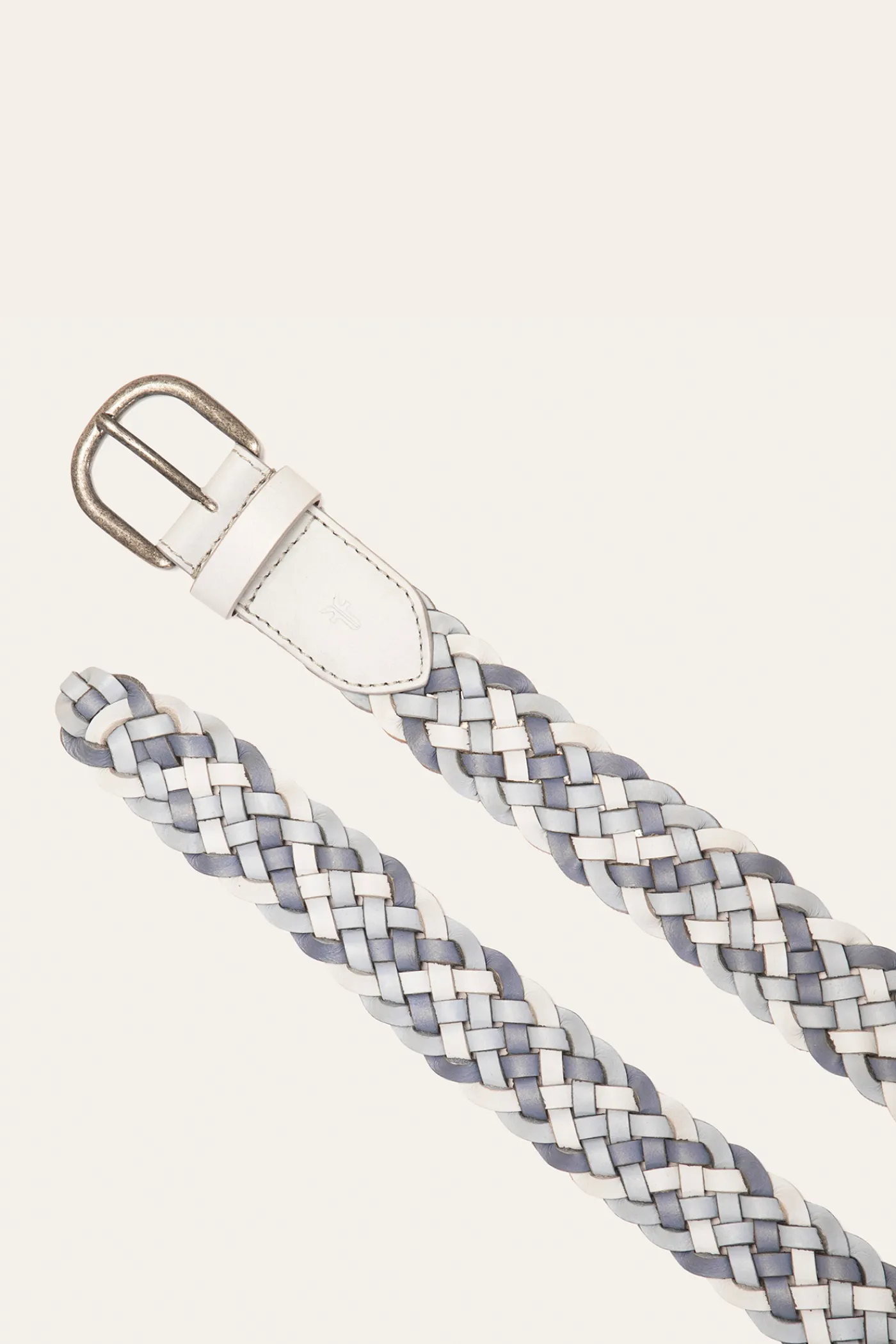 Sale Frye 35MM Tonal Woven Leather Belt